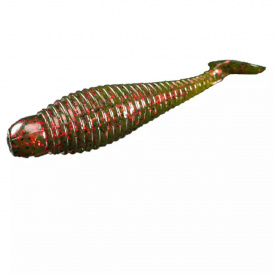 Силікон Lunker City Grubster 10/BG 2.75" #144 Watermelon Red Flake (2146298 / 87144)