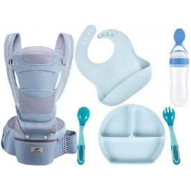 Комплект 2Life BabyCarrier 6в1 Блакитний (vol-9972)