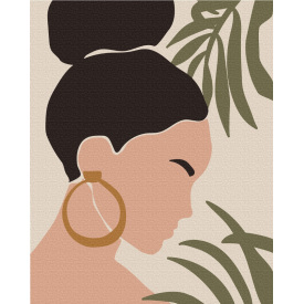 Картина за номерами BrushMe "Пастельні тропіки: триптих 2" 40х50см BS51716