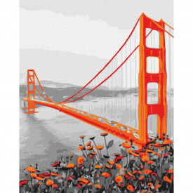 Картина за номерами Живописний пейзаж Идейка KHO3641 40х50 см