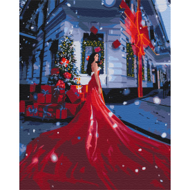 Картина за номерами BrushMe "За мить до свята" 40х50см BS52708