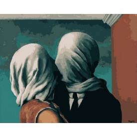 Картина за номерами BrushMe "Поцілунок. Рене" 40х50см BS29286