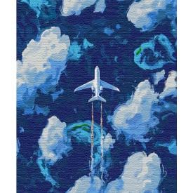 Картина за номерами BrushMe "Над хмарами" 40х50см BS51534