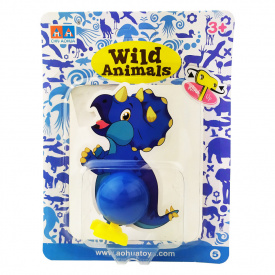 Іграшка заводна "Динозавр" Bambi 2030A 15 см Синій