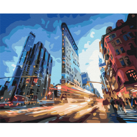 Картина за номерами BrushMe "Міське життя" 40х50см BS25312