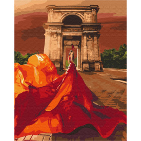 Картина за номерами BrushMe "Тріумфальна красуня" 40х50см BS52710