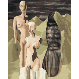 Картина за номерами BrushMe "Полярне світло.Рене Магрітт" 40х50см BS52380