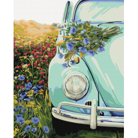Картина за номерами BrushMe "Ретро в полі" 40х50см BS51721