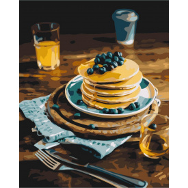 Картина за номерами BrushMe "Млинці з медом" 40х50см BS52456