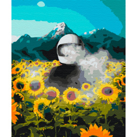 Картина за номерами BrushMe "Космічна земля" 40х50см BS39944