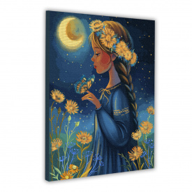 Картина за номерами з алмазною мозаїкою Santi Місячна казка 40x50 см (955379)