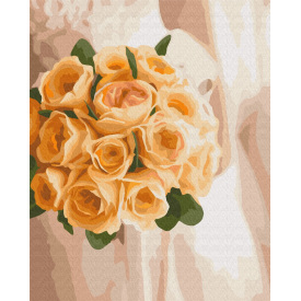 Картина за номерами BrushMe "Букет нареченої" 40х50см BS37531