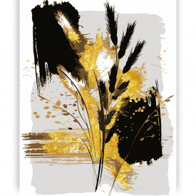 Картина за номерами Santi Колоски 40х50 см Різнокольоровий (955291)