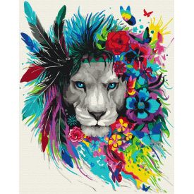 Картина за номерами BrushMe "Пильне око" 40х50см BS4906