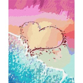 Картина за номерами BrushMe "Любов на узбережжі" 40х50см BS35787