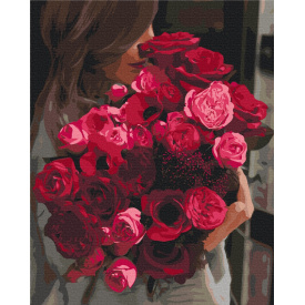 Картина за номерами BrushMe "Букет від рідного" 40х50см BS52547