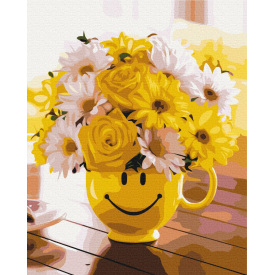 Картина за номерами Brushme XL Букетик щастя 48х60 см Різнокольоровий BS34186L