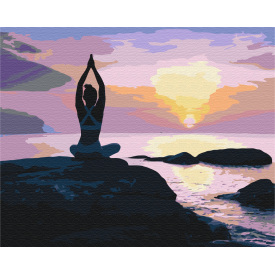 Картина за номерами BrushMe "Ранкова медитація" 40х50см BS52165