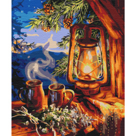 Картина за номерами BrushMe "Казковий ліхтар" 40х50см BS32629