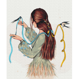 Картина за номерами BrushMe "Політ свободи © Alla Berezovska" 50х60см BS53100L