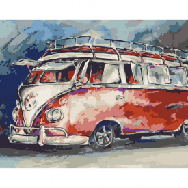 Картина за номерами Легендарне авто Art Craft 12500-AC 40х50 см