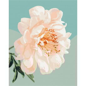 Картина за номерами Brushme Грація півонії Halyna Vitiuk 40х50 см Різнокольоровий BS53996