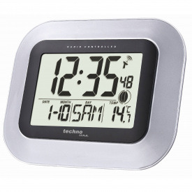 Годинник настінний Technoline WS8005 Silver/Black
