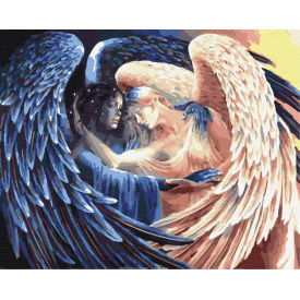 Картина за номерами Brushme XL Вічна боротьба 48х60 см Різнокольоровий BS32023L