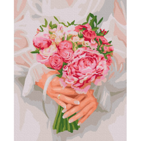 Картина за номерами BrushMe "Особливий букет" 40х50см BS52534
