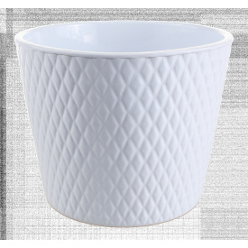 Кашпо GRIEBLING Харлекін h 13*d 15*v 2 білий (000006509)