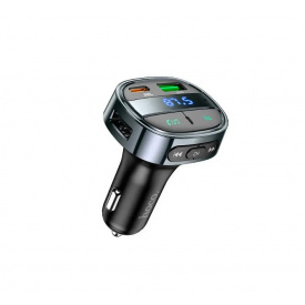 Автомобільний FM модулятор трансмітер Hoco E70 PD 30W зі швидкою зарядкою Bluetooth
