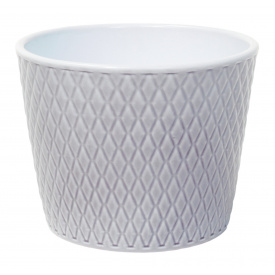 Кашпо GRIEBLING Харлекін h 13*d 15*v 2 сірий лазур (000006510)