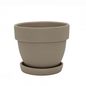 Горщик Shynkar Спарта h15*d18,5*v1,85 мокко (000006212)