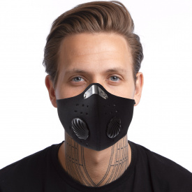 Маска полулицевая ветрозащитная для лица SP-Sport MS-0762 Черный