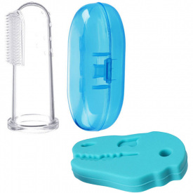 Прорізувач 2Life насадка на палець у кейсі та прорізувач Рекс Y9 Блакитний (v-11799)