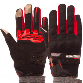 Мотоперчатки MAD BIKER BC-4643 размер L Красный PT0977