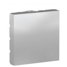 Заглушка Schneider Electric NU986630 для розетки 45х45 (алюминий)