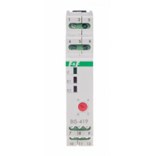Импульсное бистабильное реле BIS-419-LED, 4 функции, 230В