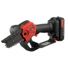 Мини-пилочка цепная аккумуляторная STORM INTERTOOL WT-9109 20 В, шина 10 см, 4 м/с, литий-ион, 2.0 Ач