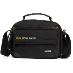 Сумка чоловіча LANPAD LAN4120 23x17x11 см Чорний (2297865719) Тернопіль