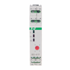 Импульсное бистабильное реле BIS-419-LED, 4 функции, 230В Суми