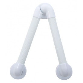 Поручень пристінний кутовий пластиковий MED1 SC6195AN Білий