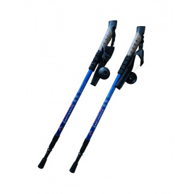 Палки Antishock для скандинавской ходьбы+треккинг телескопические пара Blue
