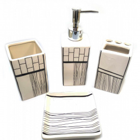 Набор для ванной комнаты Delizia керамический (DN32069C)