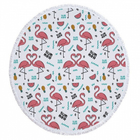 Пляжный коврик MAT Summer Flamingo Розовый (kj123288)