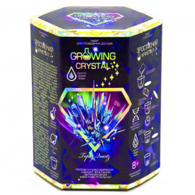 Детский набор для опытов GROWING CRYSTAL Danko Toys GRK-01 укр (Topaz)