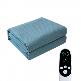 Електричне простирадло з підігрівом Lesko J-002 Blue 180x80 см 13018-83432