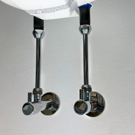 Набір для бойлера водонагрівача Kvant Labaratory MINI C2 Boiler Series 1/2" хром трубка 250 мм