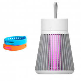 Пастка від комарів та комах Mosquito Stop та Комплект браслетів від комарів 2 шт MTX 6798/1