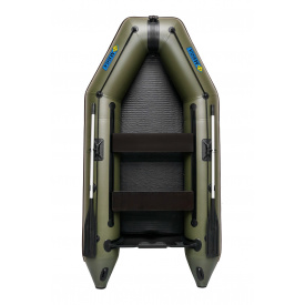Лодка моторная пвх трехместная ΩMega 300M AD хаки